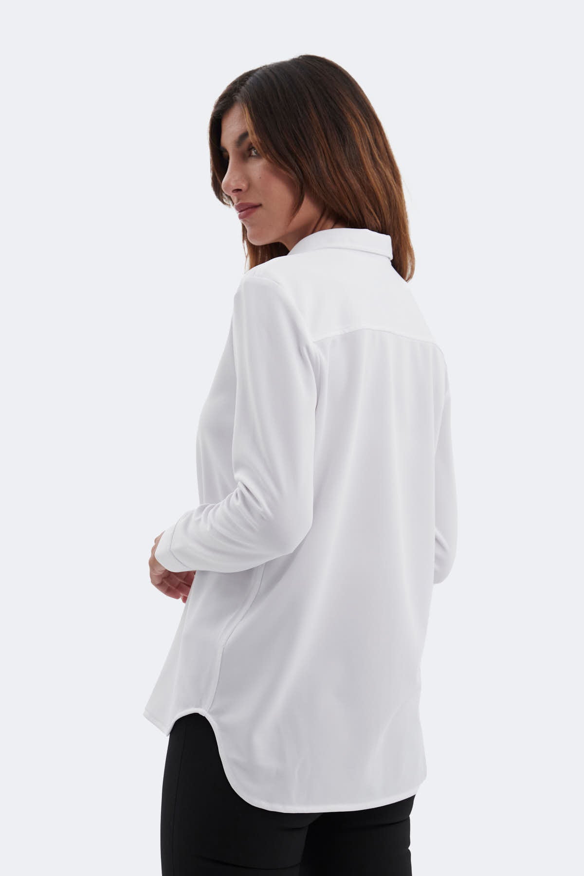 Oversized white shirt ∞