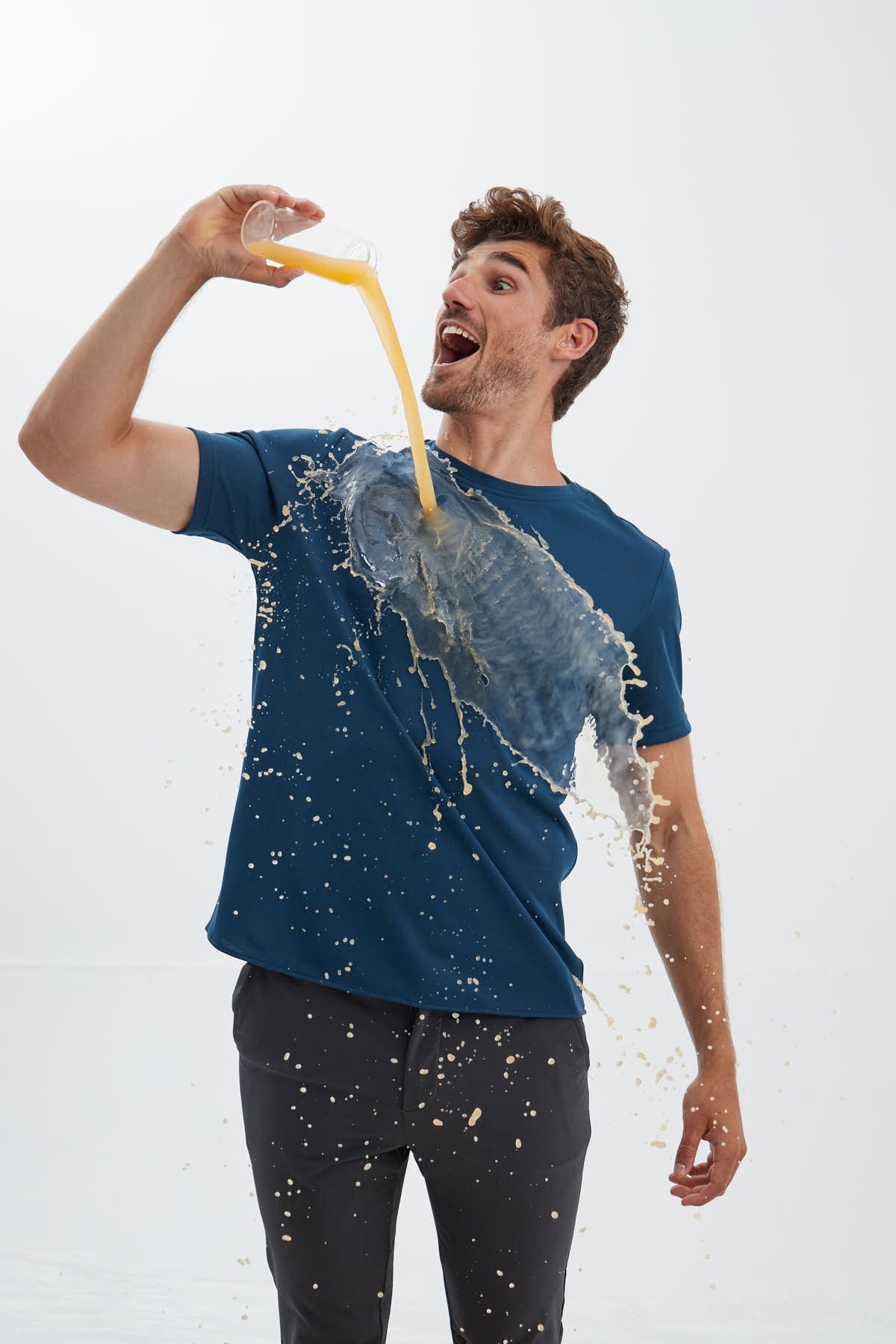 Storm blue t-shirt ∞