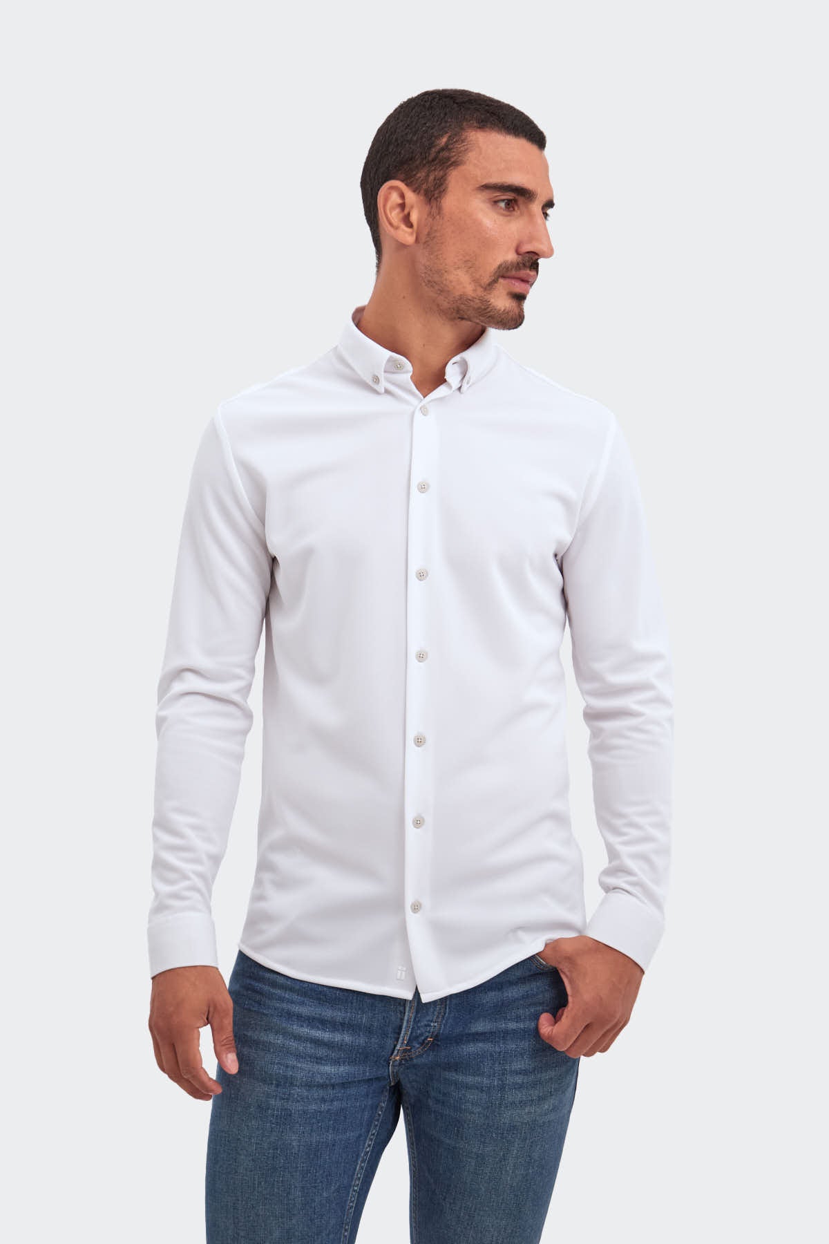 White casual shirt ∞