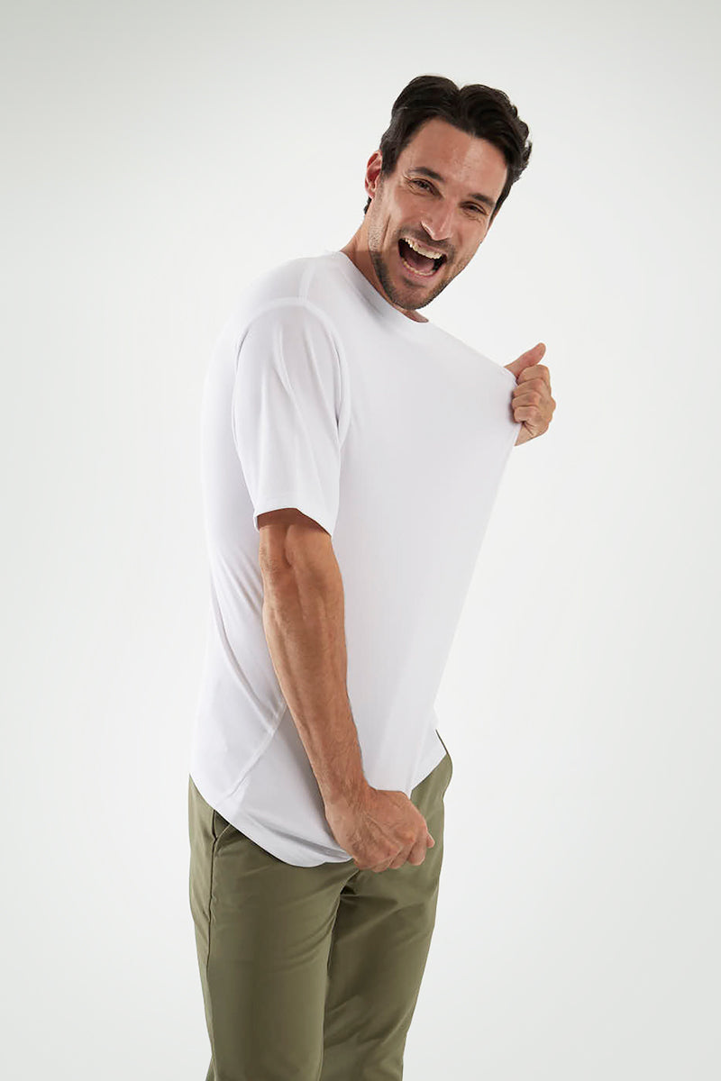 Oversized white T-shirt ∞