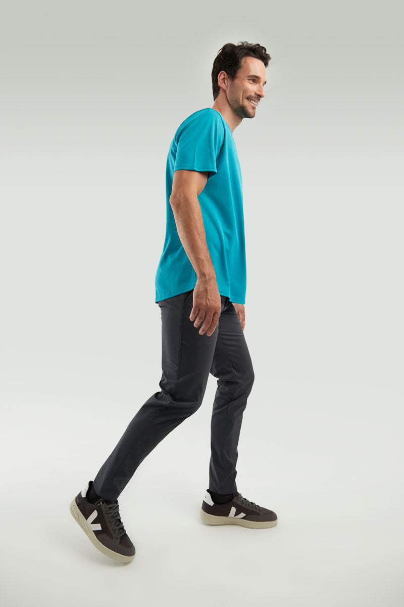 Blue emerald t-shirt ∞