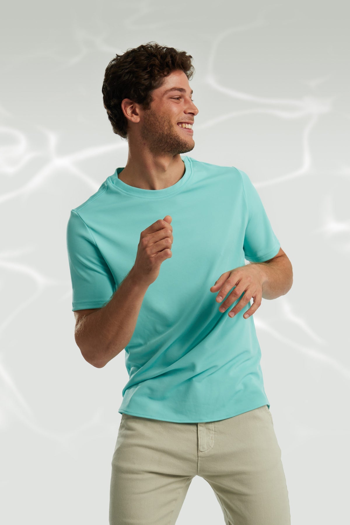 Aquamarine t-shirt ∞