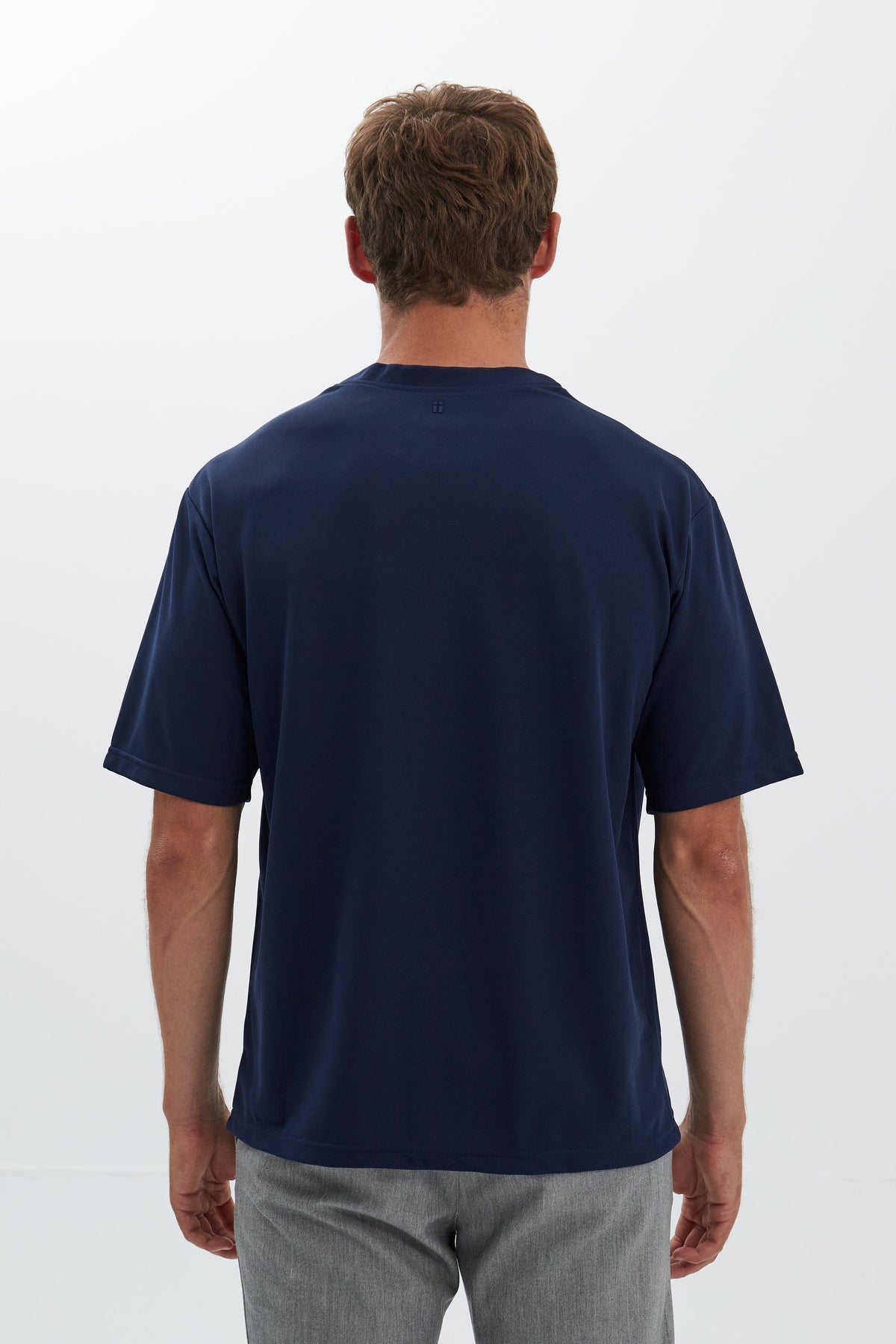 Navy blue oversized t-shirt ∞