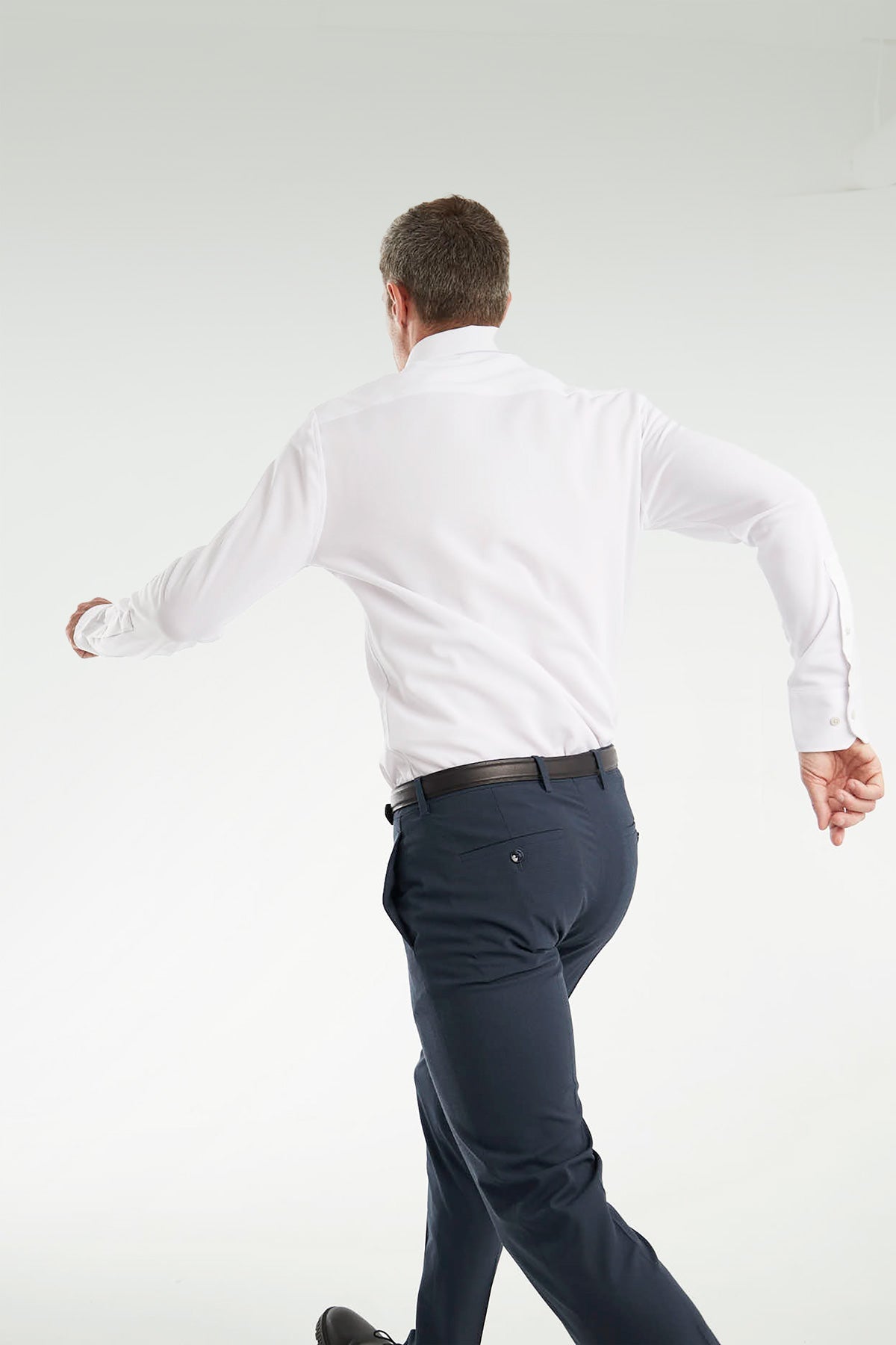 Regular fit white formal shirt ∞