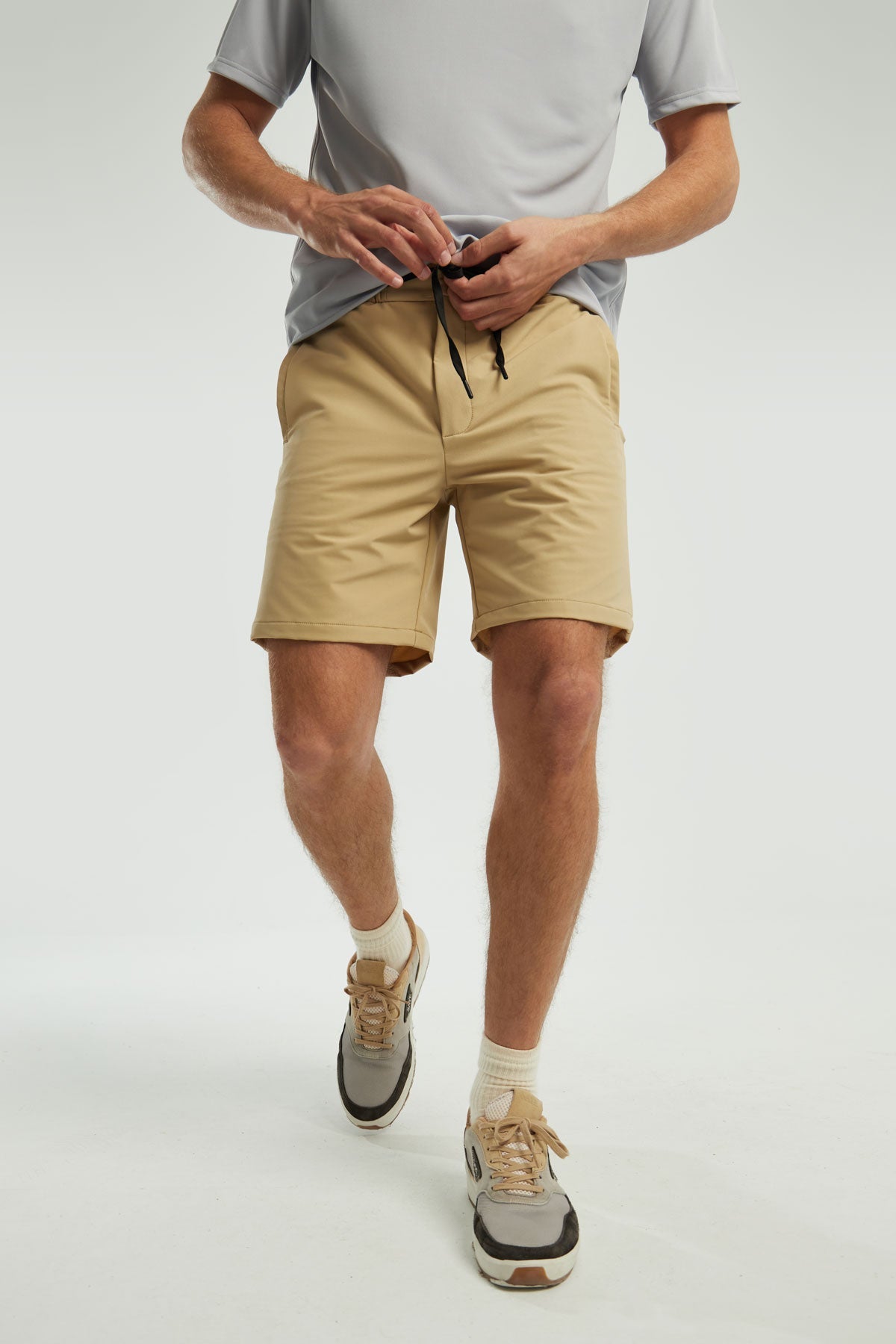 Pantalón corto groundbreaker beige
