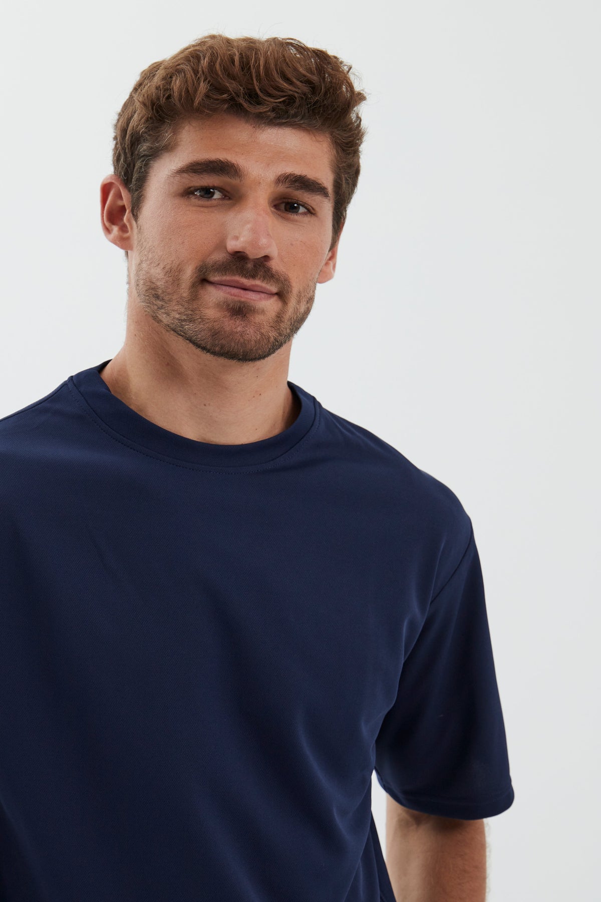 Navy blue oversized t-shirt ∞