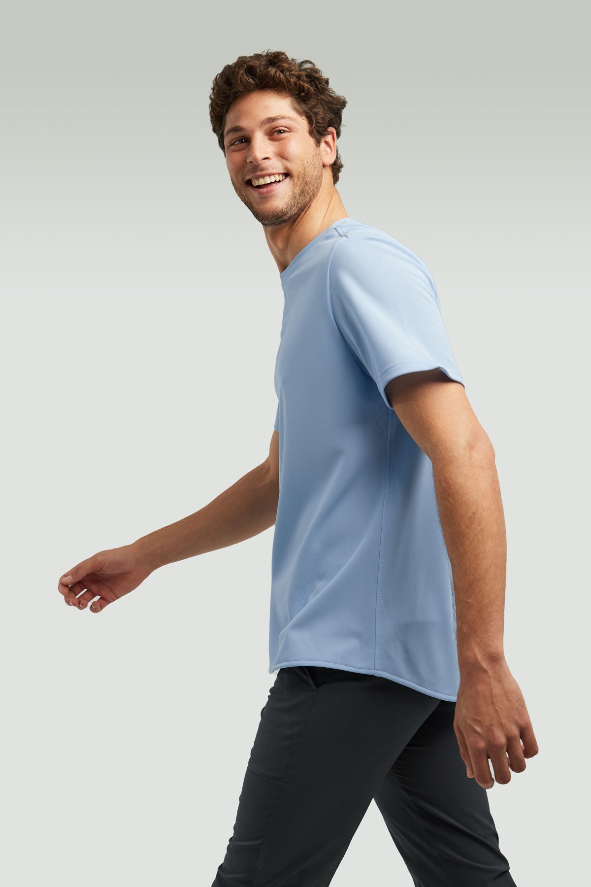 Mist blue T-shirt ∞