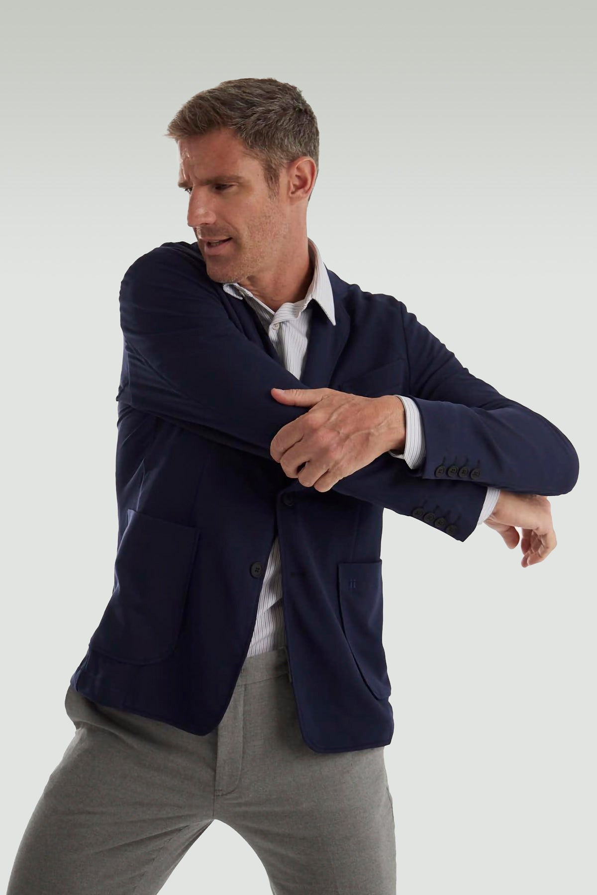 Navy blue blazer ∞