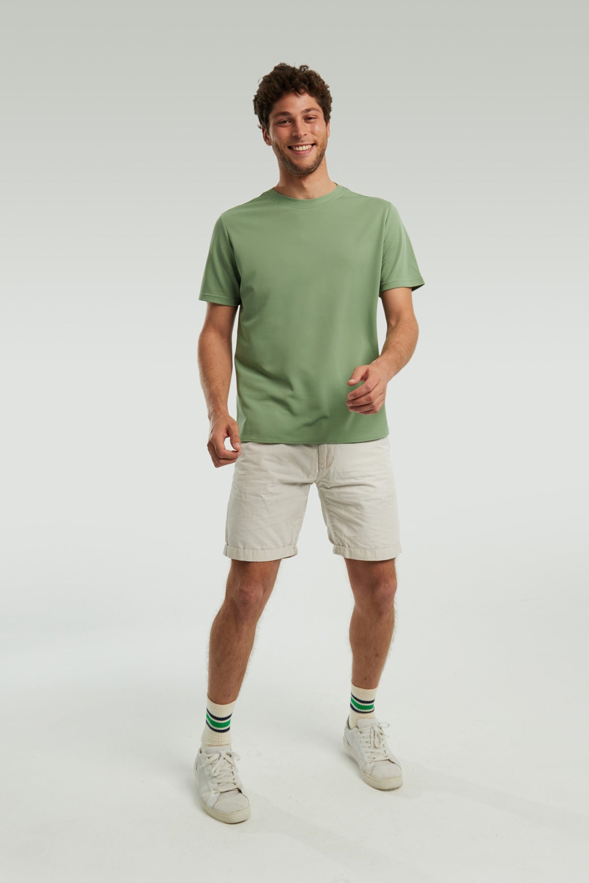 Safari green t-shirt ∞