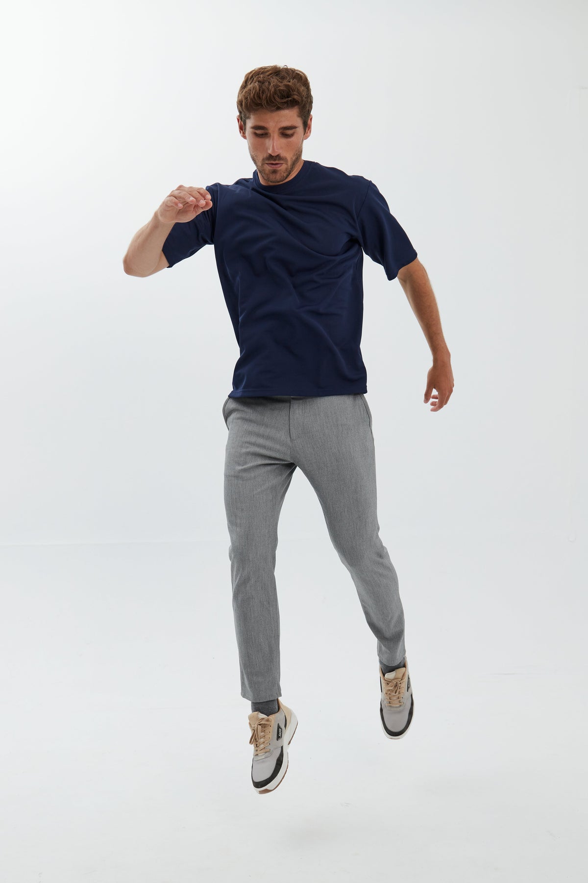 Navy blue oversized t-shirt ∞
