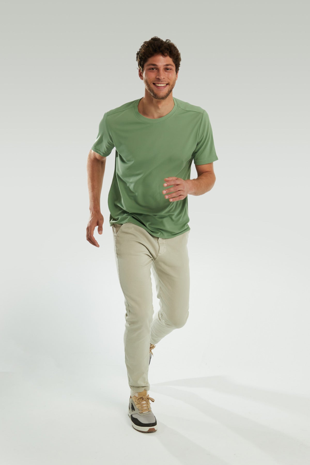 Safari green t-shirt ∞