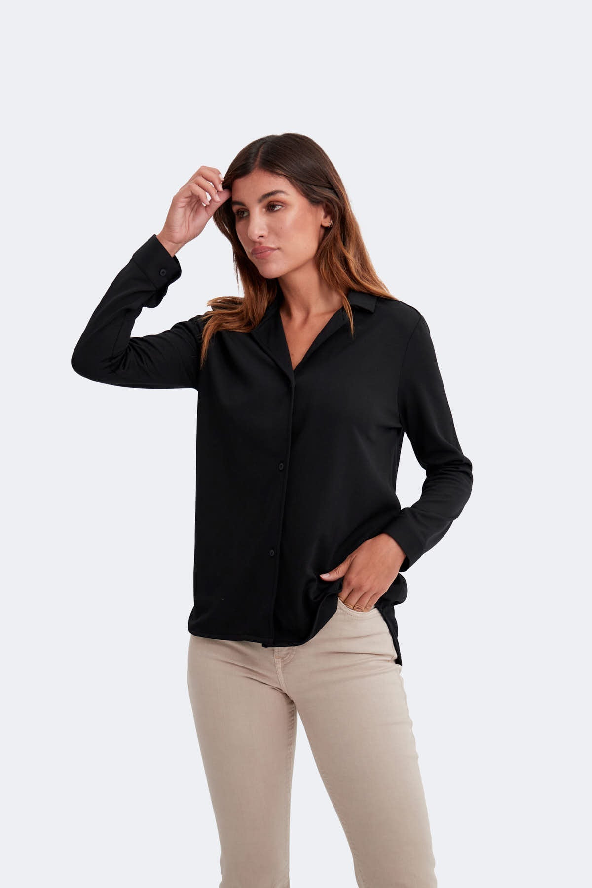 Black bowling shirt ∞