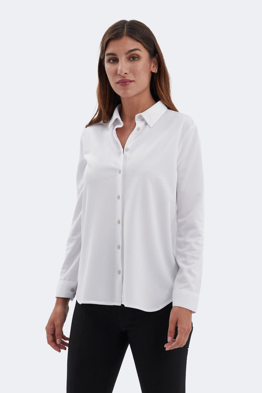 Oversized white shirt ∞