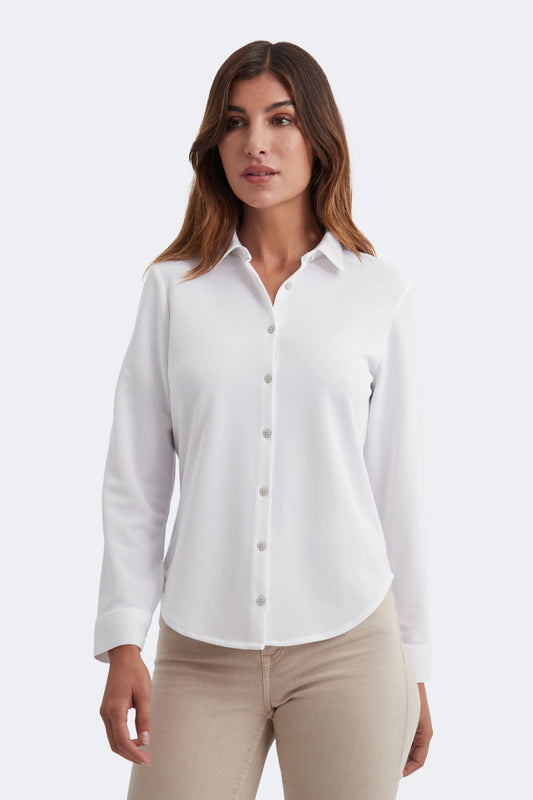 Slim fit white shirt ∞