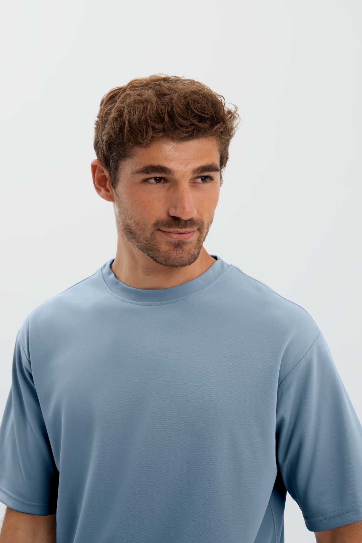 Oversized midnight blue T-shirt ∞