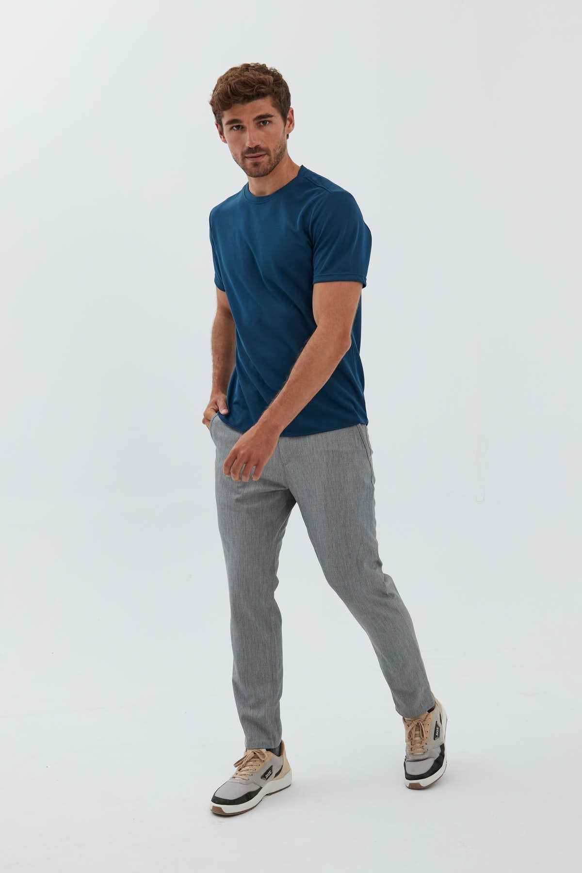 Storm blue t-shirt ∞