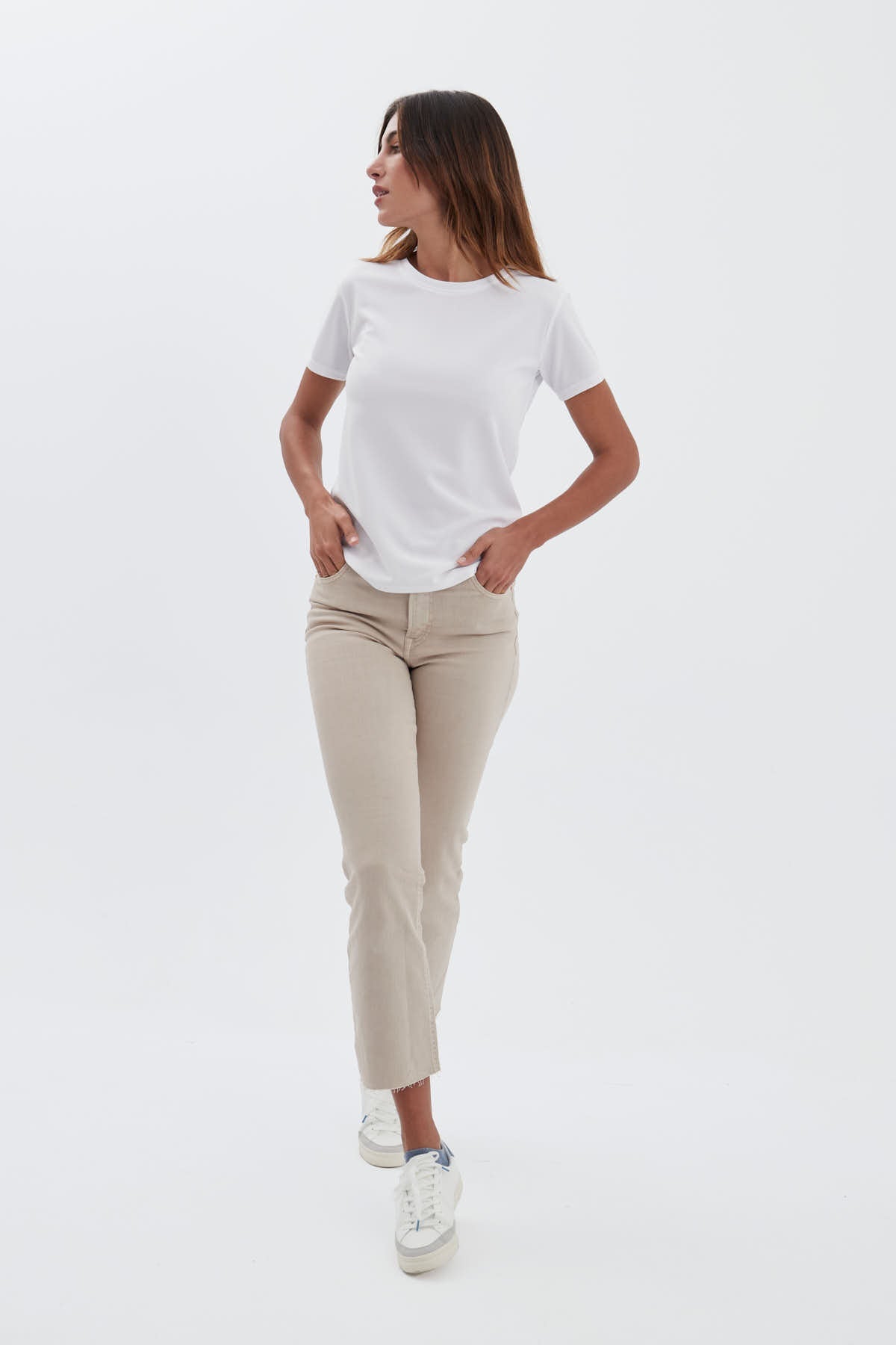 Basic white T-shirt ∞