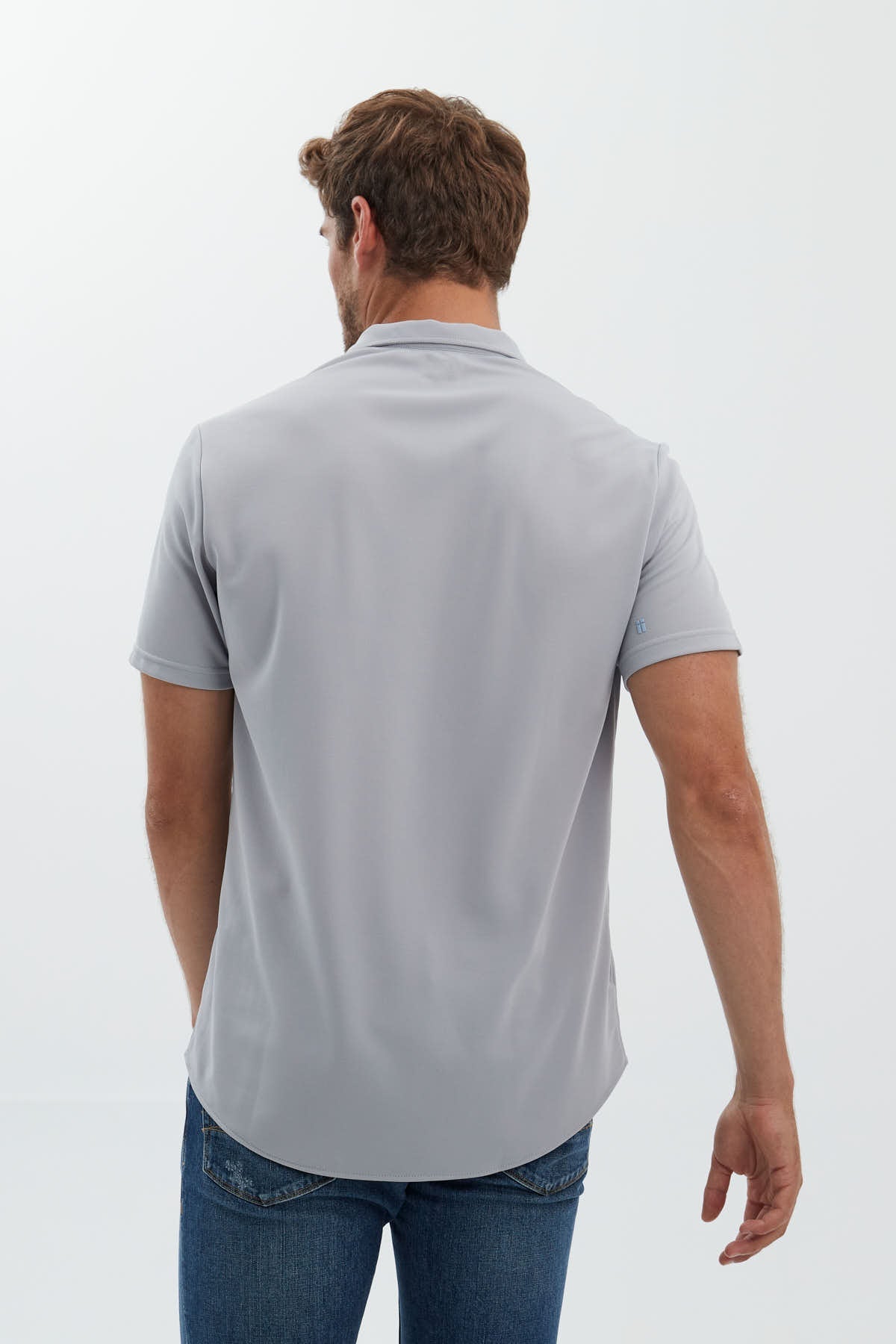 Polo gris bruma ∞