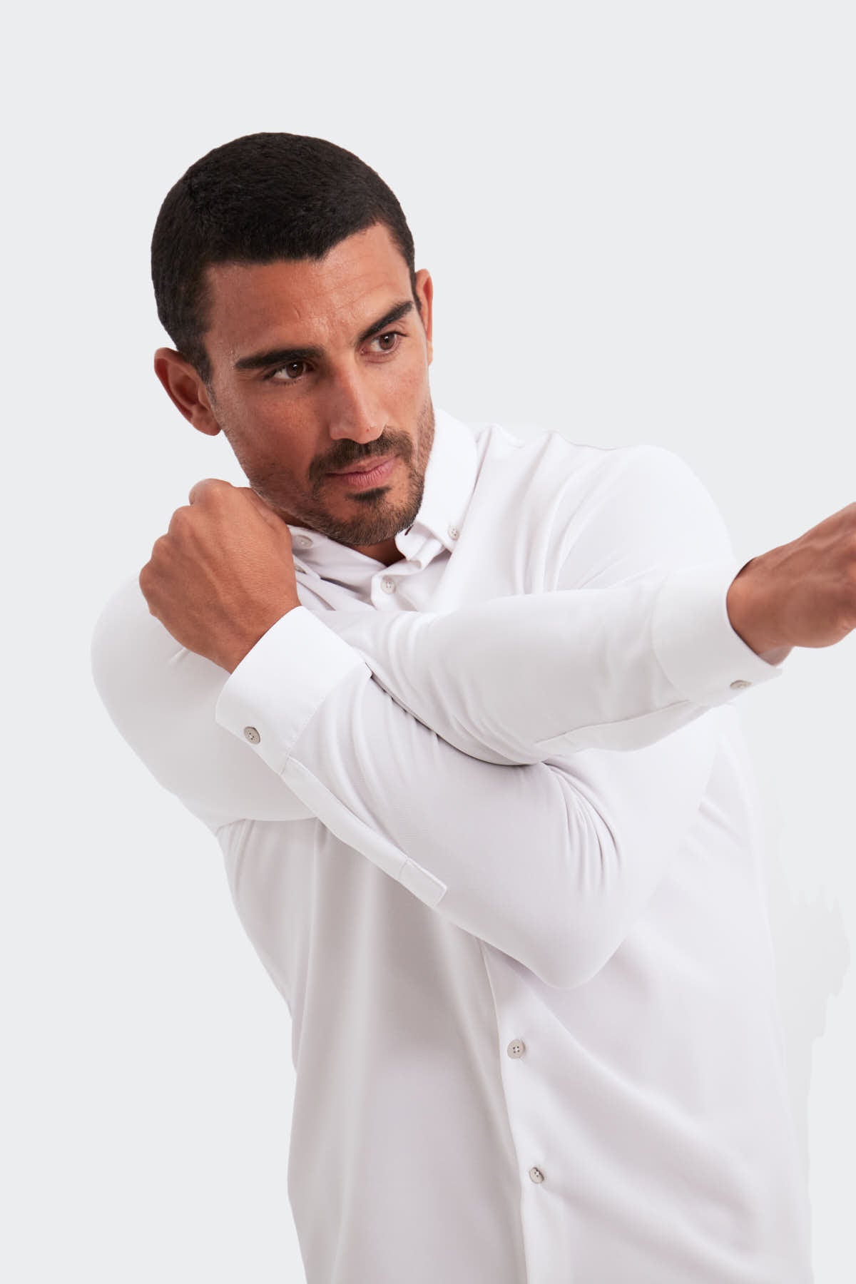 White casual shirt ∞