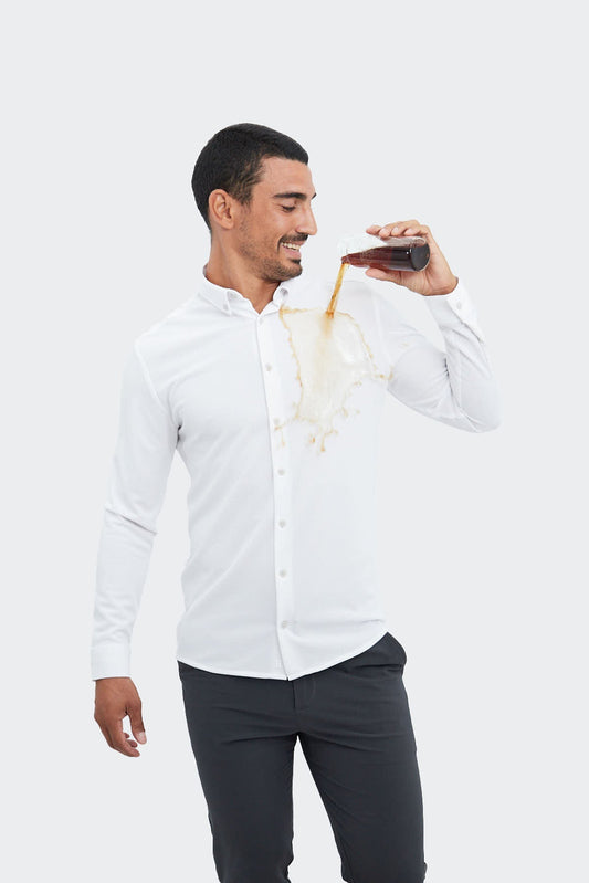 White casual shirt ∞