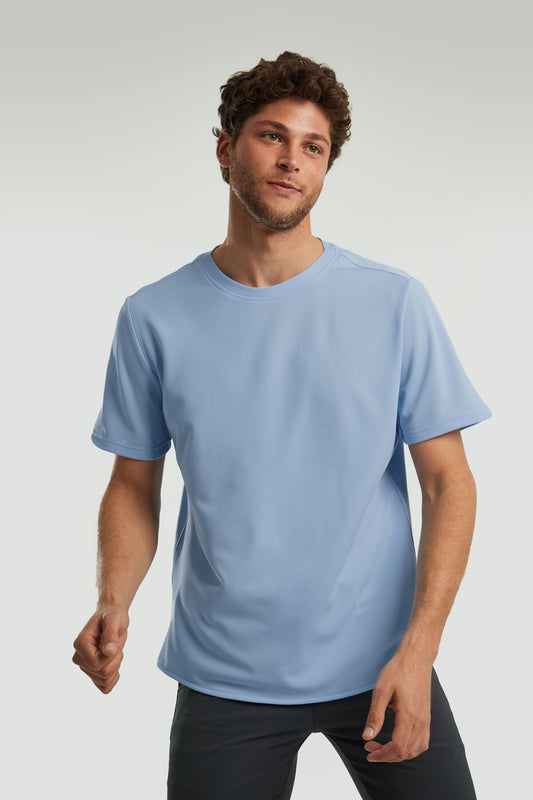Mist blue T-shirt ∞