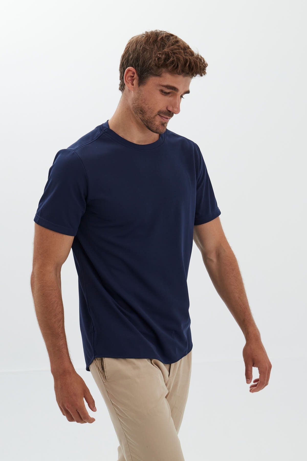 Navy blue T-shirt ∞