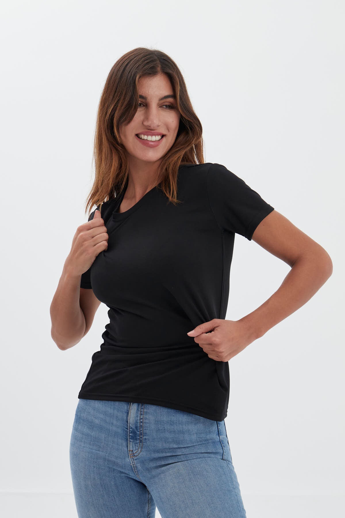 Basic black T-shirt ∞