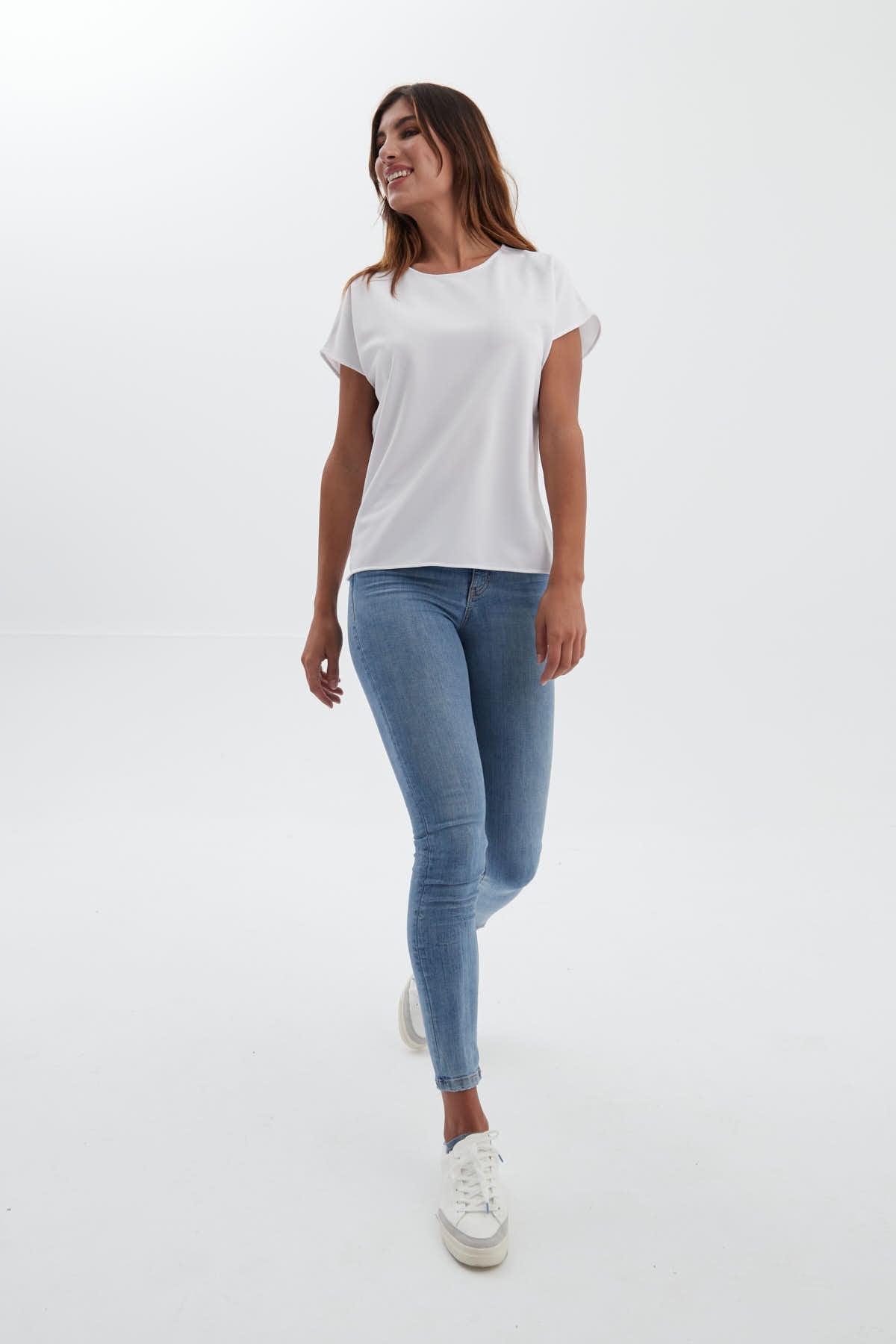 White kimono t-shirt ∞