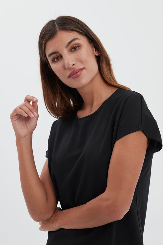 Black kimono t-shirt ∞