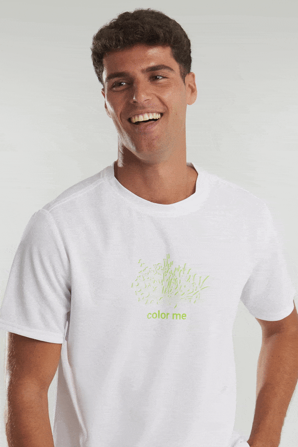 Photochromic T-shirt | color me back to green ∞
