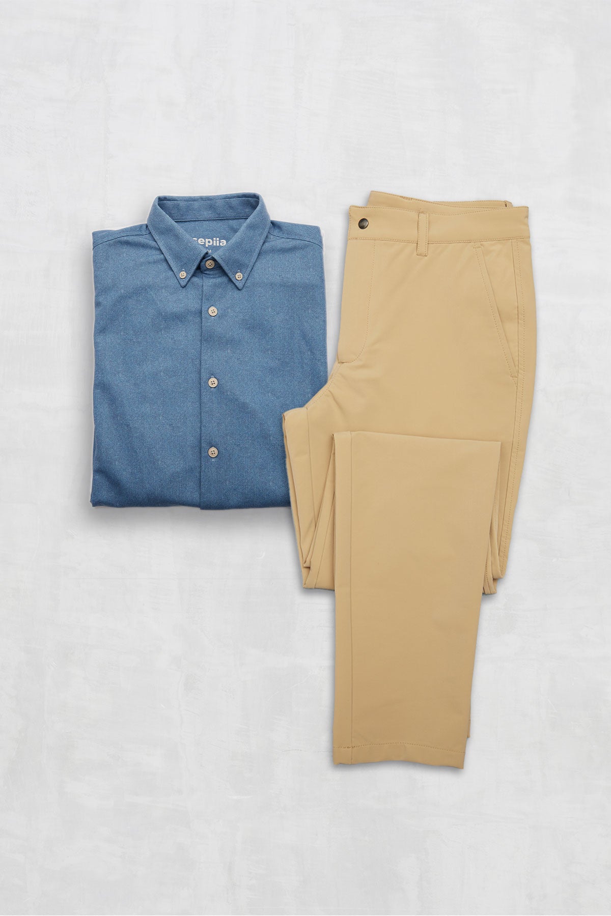 Pack pantalón + camisa casual