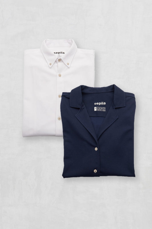 Pack Camisa Hombre + Camisa Mujer ∞