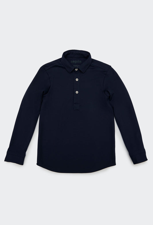 Polo azul marino Kiids