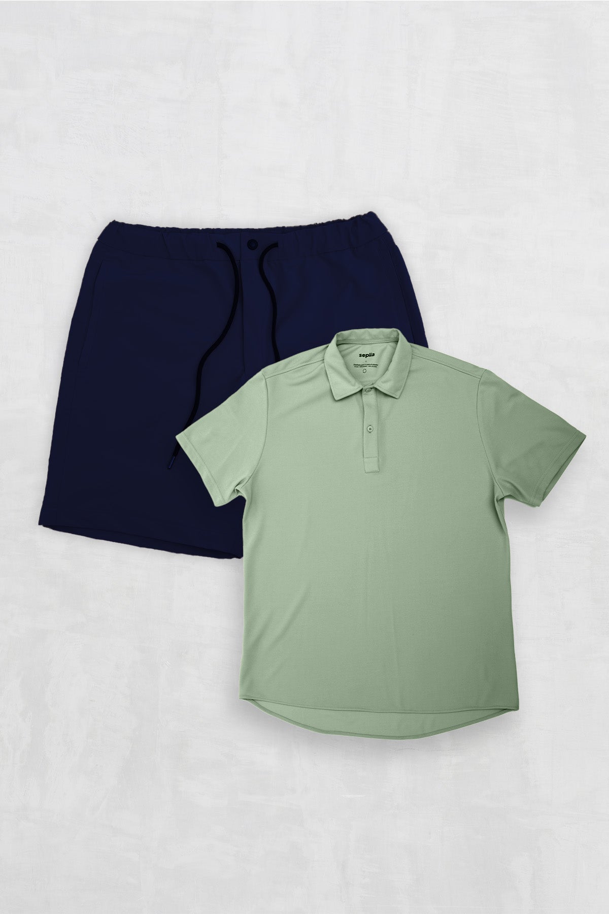 Pack pantalón corto + polo ∞