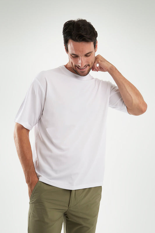 Oversized white T-shirt ∞