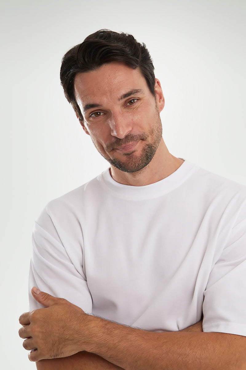 Oversized white T-shirt ∞