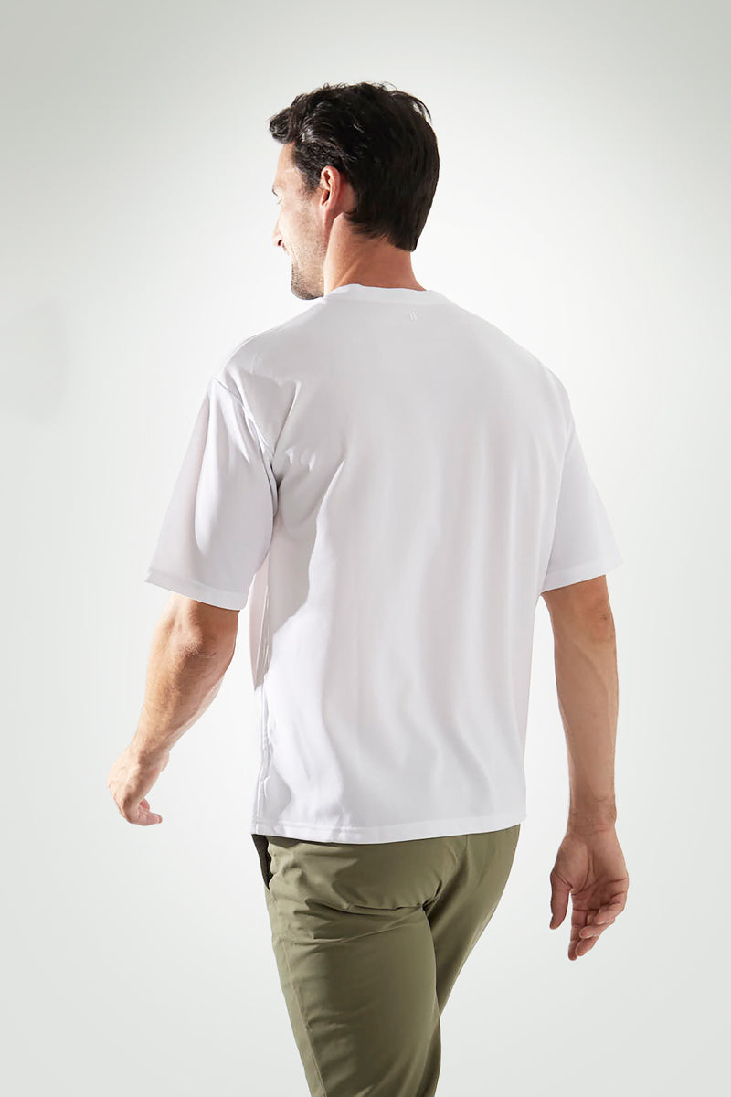Oversized white T-shirt ∞