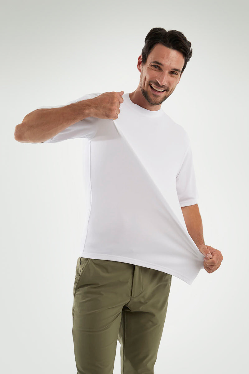 Oversized white T-shirt ∞