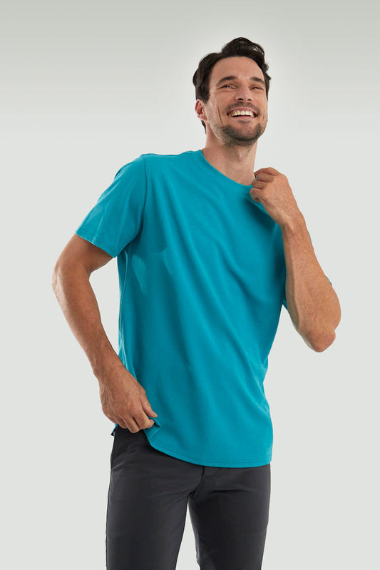 Blue emerald t-shirt ∞