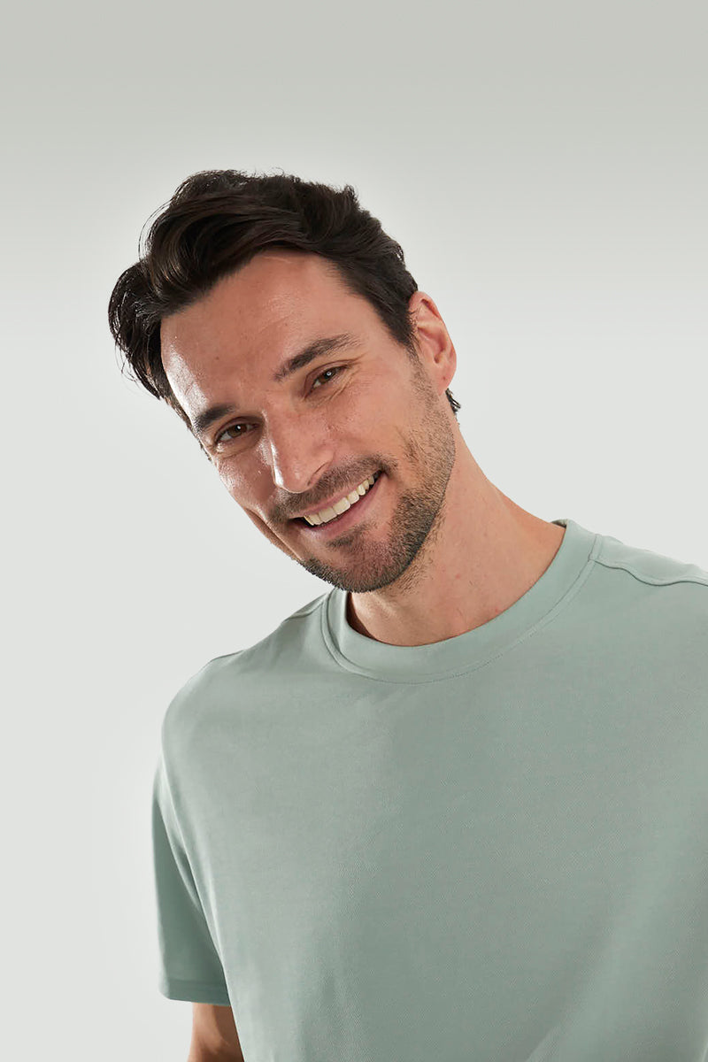 Quartz green t-shirt ∞