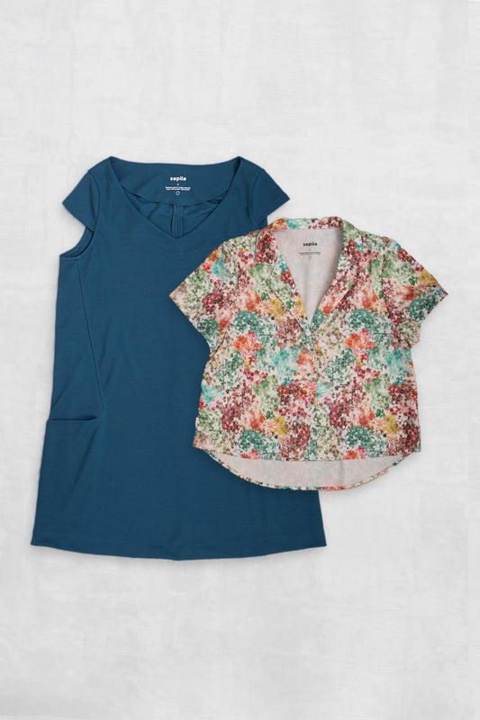 Pack Vestido + Camisa manga corta (mujer)